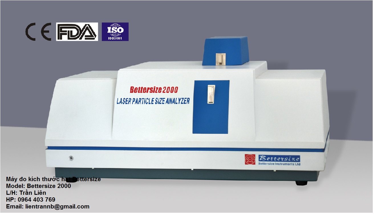 Máy đo kích thước hạt bettersize 2000